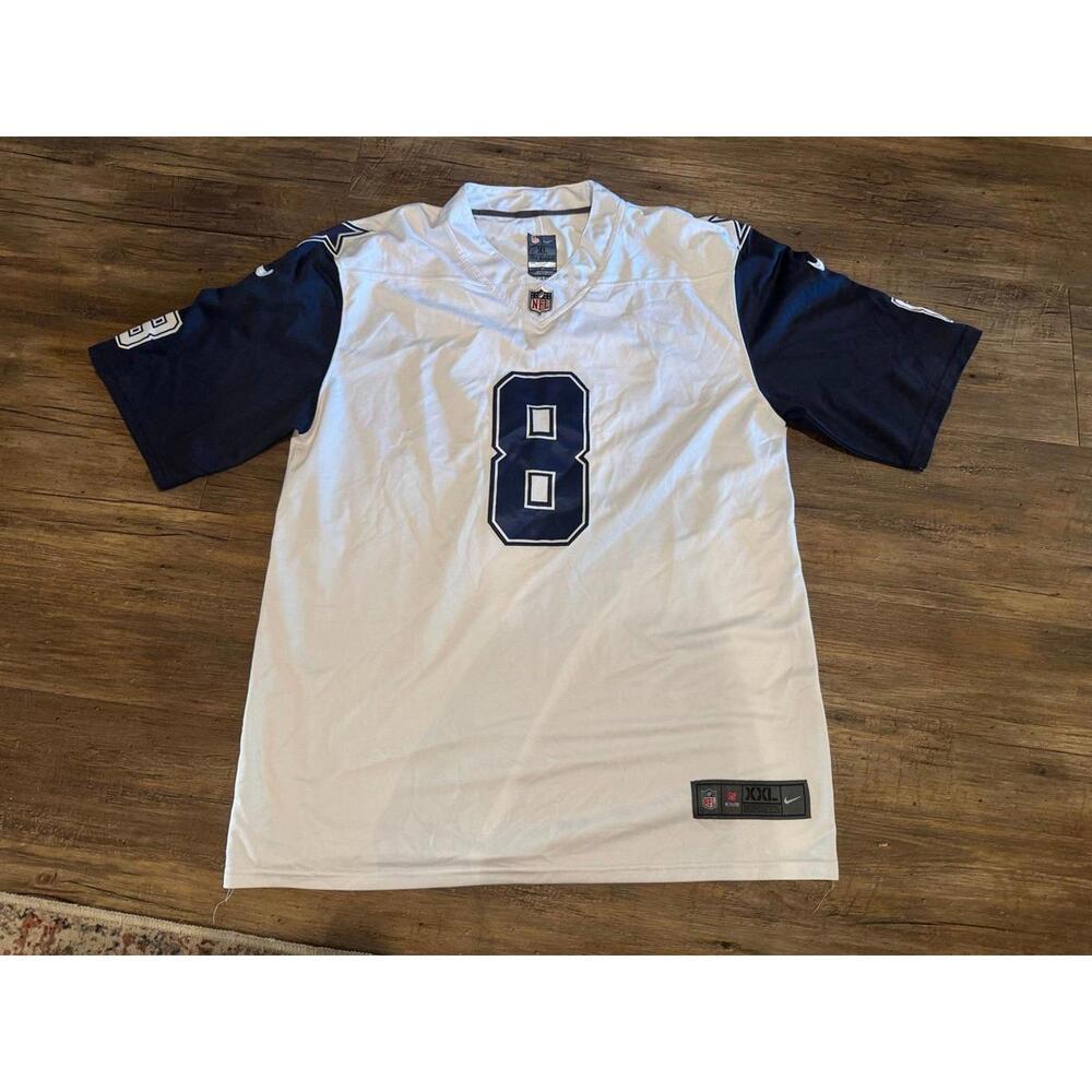 Troy Aikman Dallas Cowboys Nike White/Navy Jersey Sz XXL EUC